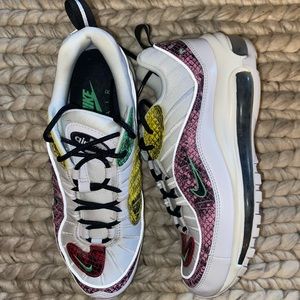 Nike women’s air max 98 multi snakeskin